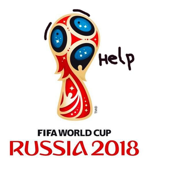 Шутки над эмблемой FIFA 2018
