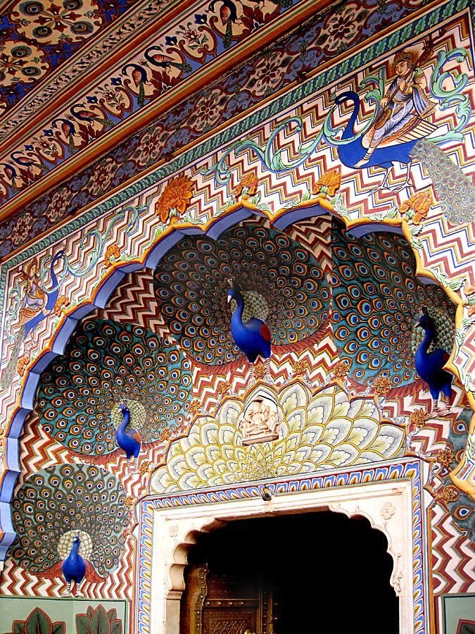 Павлиньи ворота, Джайпур, Индия