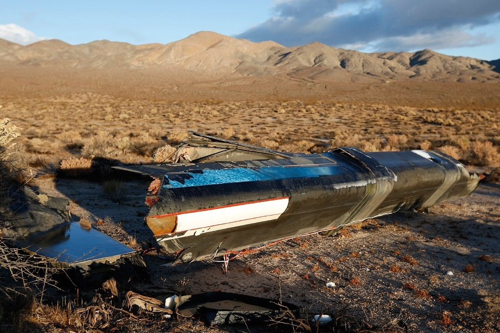 Крушение SpaceShipTwo компании Virgin Galactic