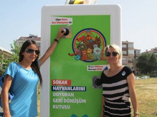 Торговые автоматы для бездомных животных