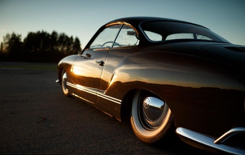 Заниженная Karmann Ghia