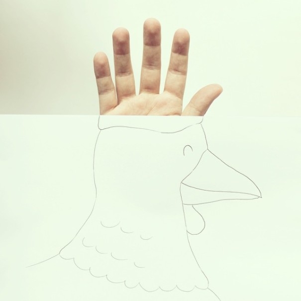Пальцы и рисунки