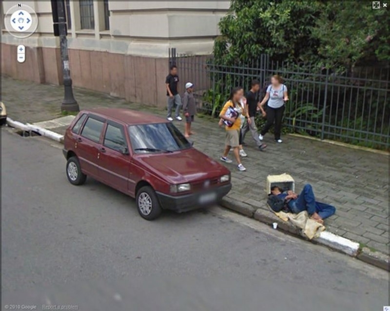 Что можно увидеть на сервисе Google Street View в Бразилии