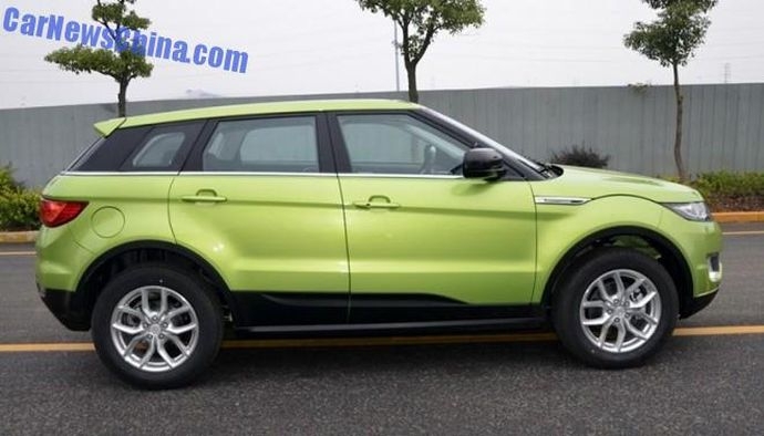 Неплохая копия Range Rover Evoque