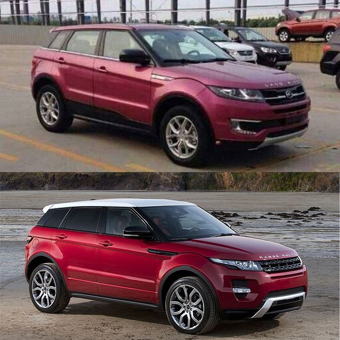 Неплохая копия Range Rover Evoque