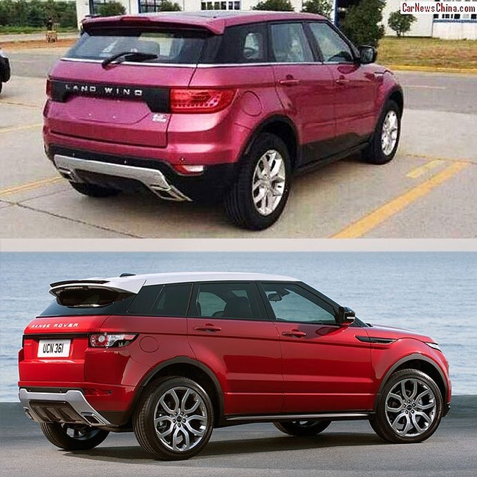 Неплохая копия Range Rover Evoque