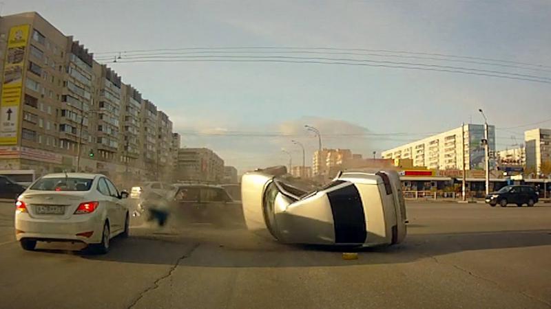 Подборка аварий: Ужасы российских дорог #3 