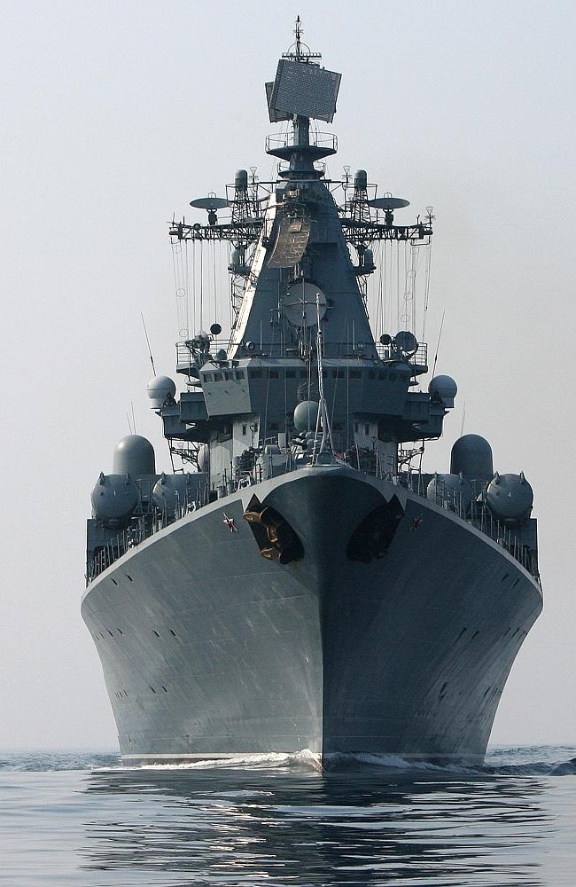К Брисбэйну приближается группа российских военных кораблей