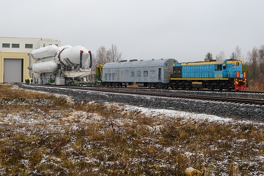 Ракету-носитель «Ангара-А5» готовят к запуску