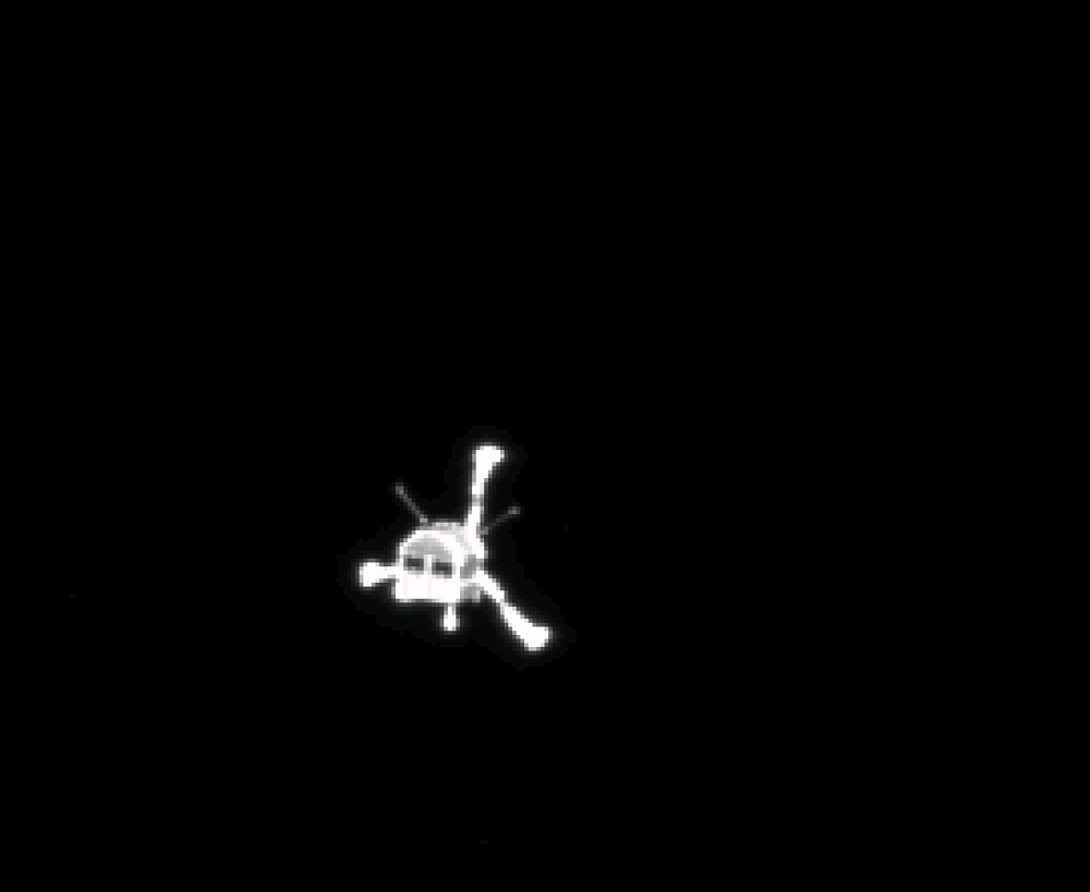 Аэро-космический модуль "Филы" успешно сел на астероид Р 67 