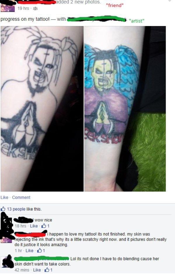 Странные и нелепые татуировки