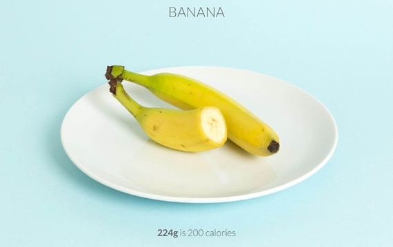 Бананы: 200ккал в 224г