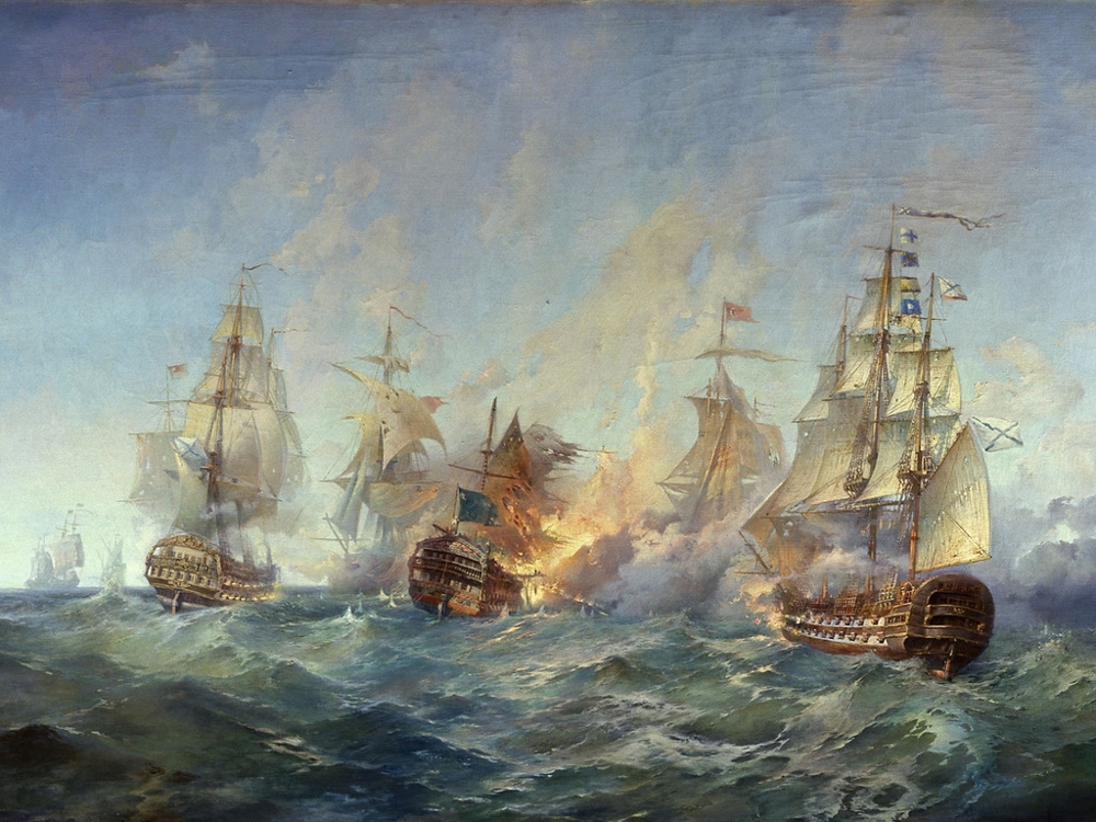 Крупнейшие морские сражения в истории России