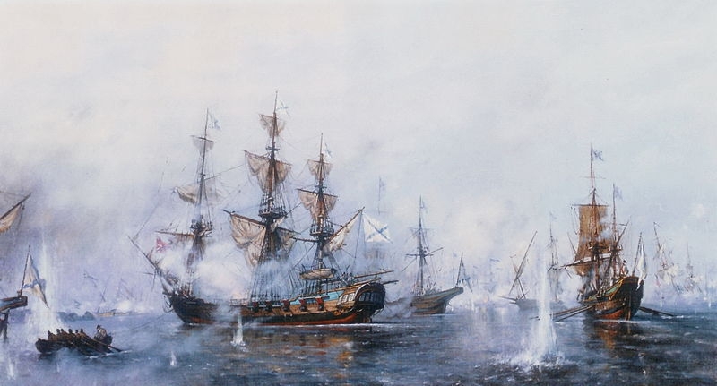 Крупнейшие морские сражения в истории России