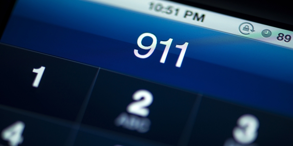 Звонок американки в 911