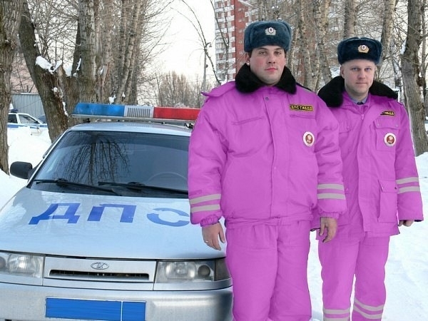 Гаишники задержали гея 