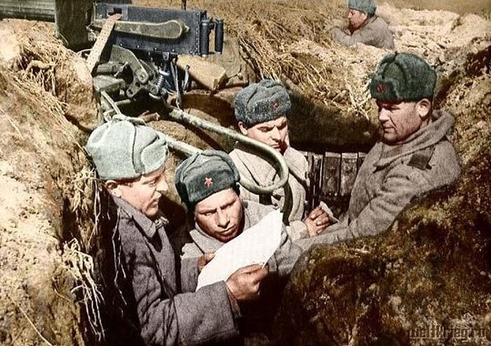 Архивные фото советских солдат в Великую Отечественную Войну 