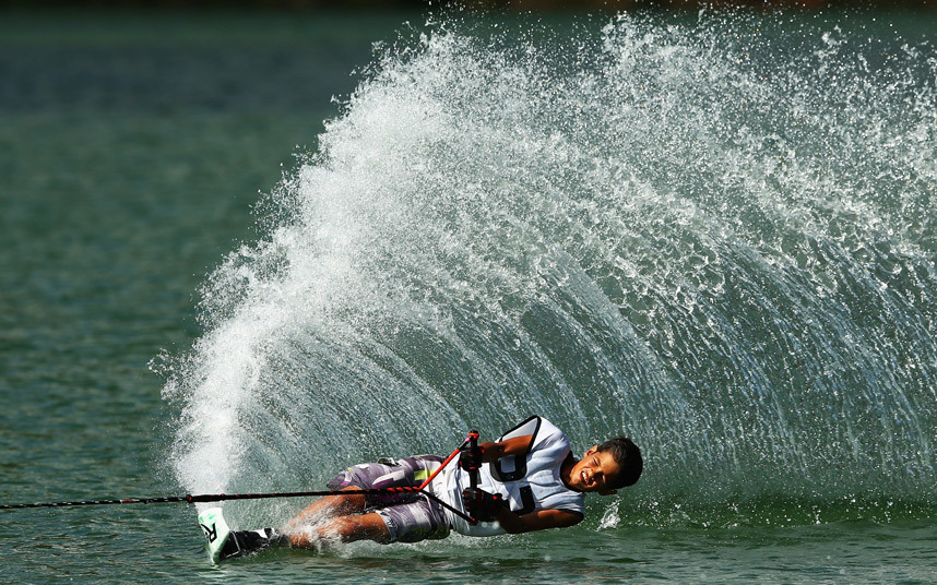 Тьерри Граппе принял участие в Открытом чемпионате по водным лыжах