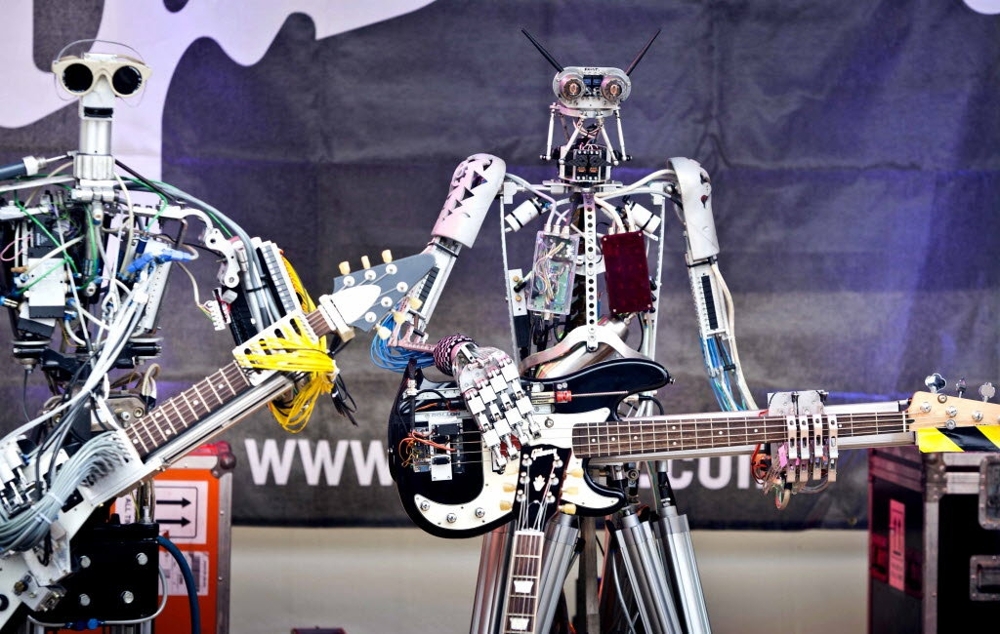 Рок-группа роботов