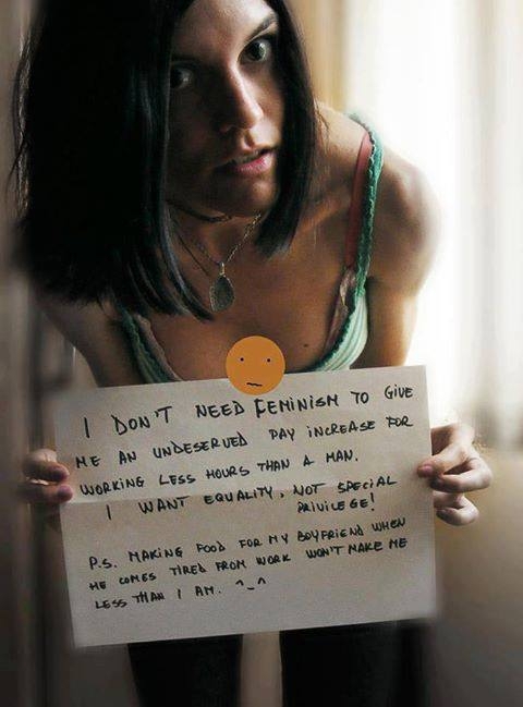Женщины против феминизма