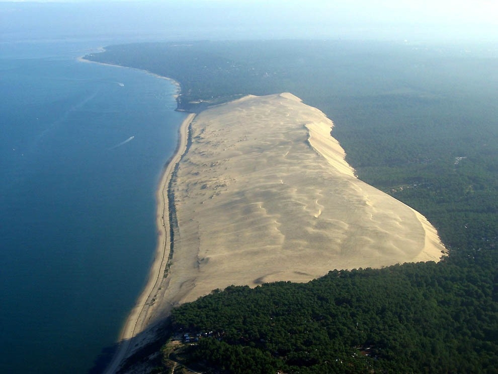 Песчаная дюна во Франции