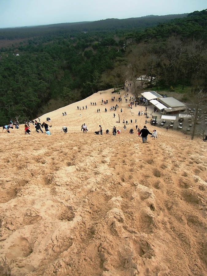 Песчаная дюна во Франции