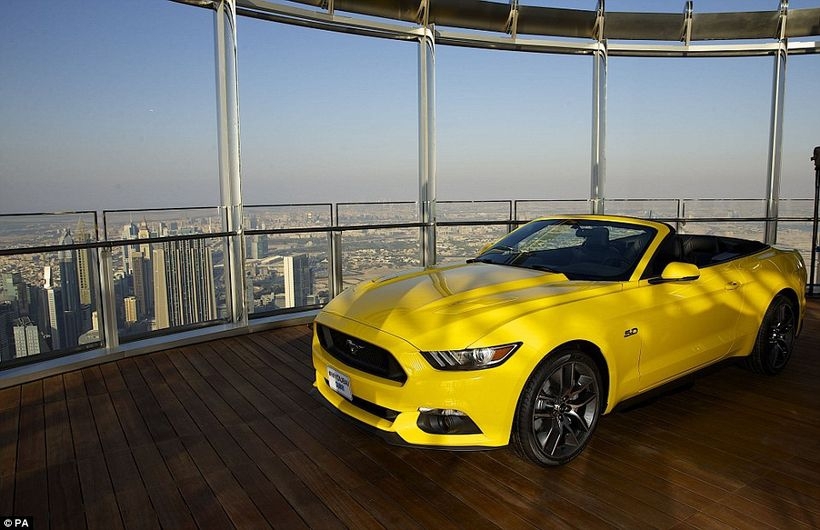 Ford Mustang на вершине мира