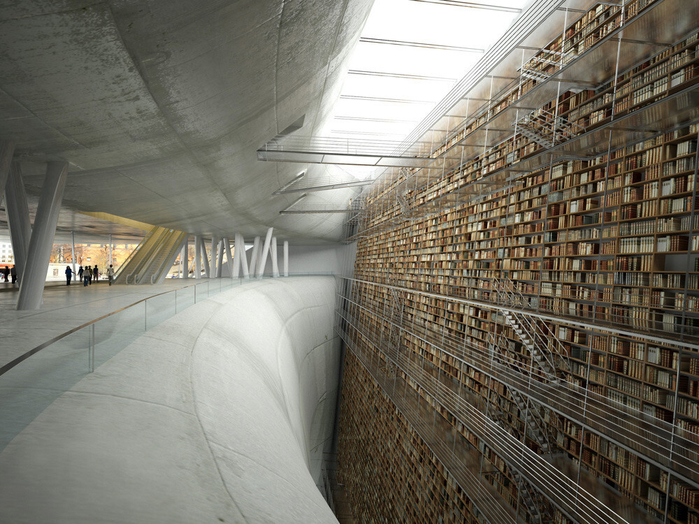 Невероятная библиотека в Стокгольме