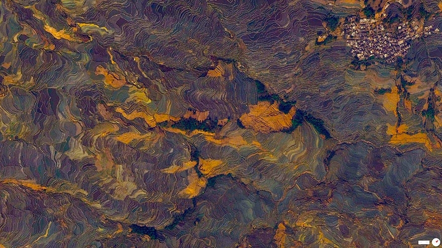 30 удивительных спутниковых фото