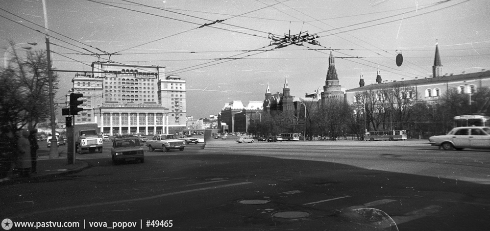  Прогулка по улицам Москвы 1989 года