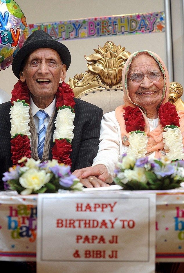 Самая старая в мире пара отпраздновала 211 лет на двоих
