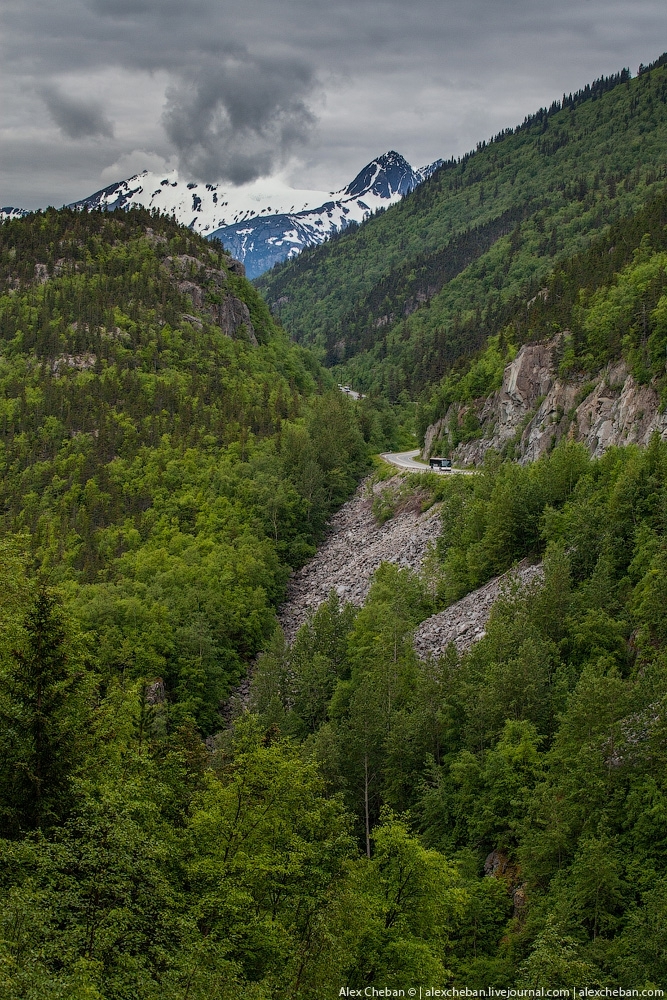 Самая красивая железная дорога Аляски