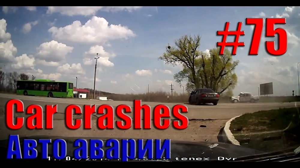 Car Crash Compilation || Car Crash Tube || Авто аварии, ДТП #75