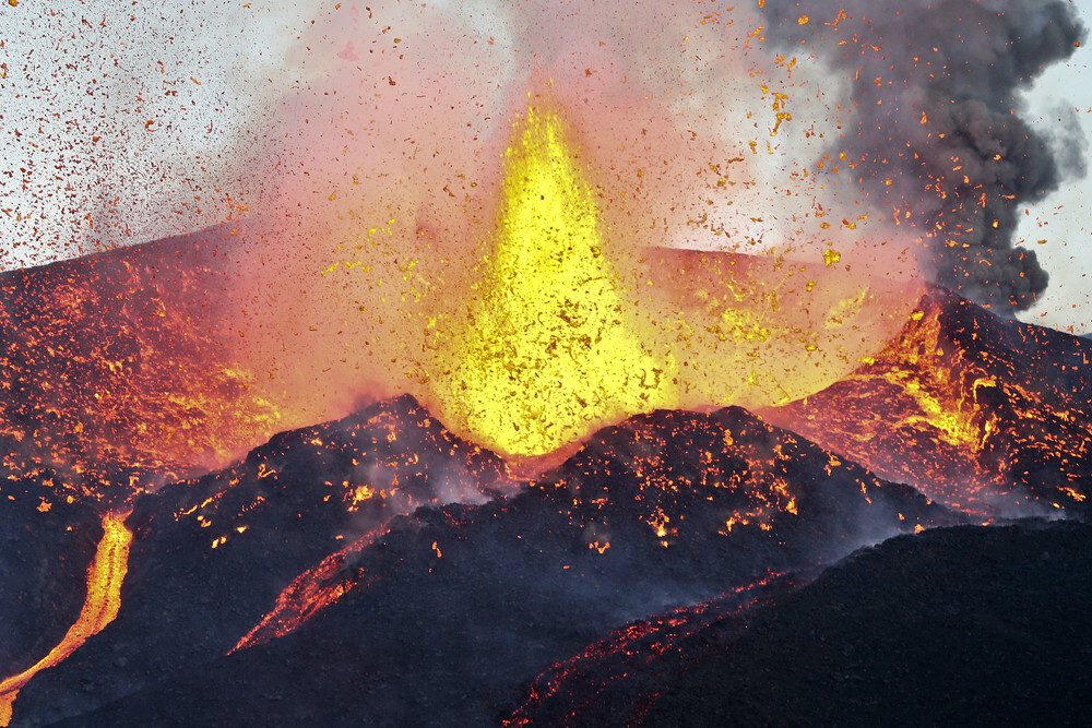 Извержение вулкана на острове Фого, Кабо-Верде