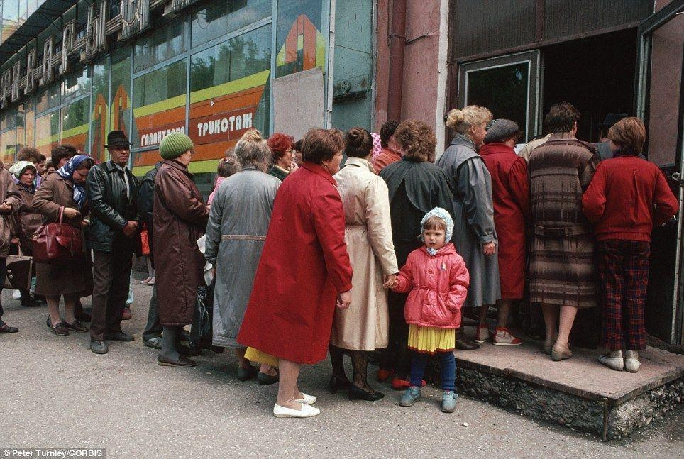 Фотографии о последних днях СССР