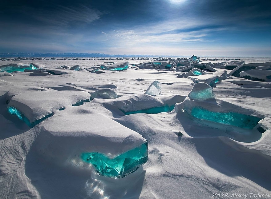 25 потрясающих ледяных скульптур, созданные самой природой