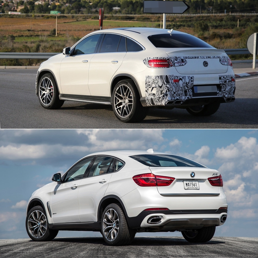 Новый Mercedes-Benz копирует BMW X6