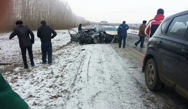 Жуткая авария под Нижнекамском