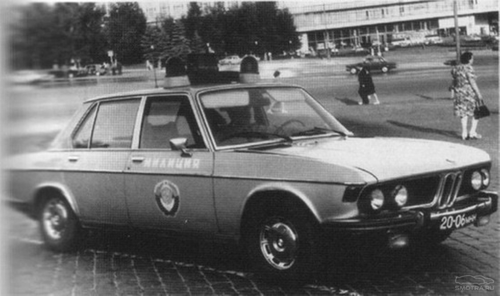 Элитные иномарки на службе милиции СССР