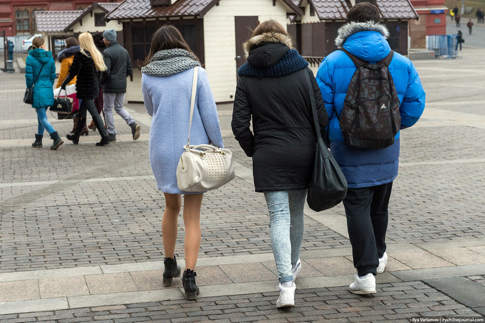 Женская мода: Как не надо одеваться зимой