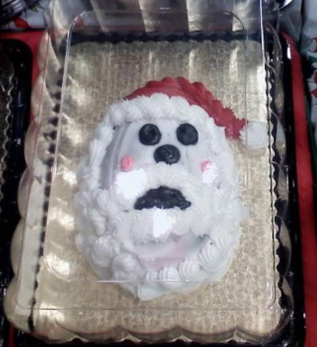 Рождественские торты, которые будут преследовать вас в кошмарах 