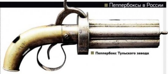 Старая перечница: Ручное многоствольное стрелковое оружие