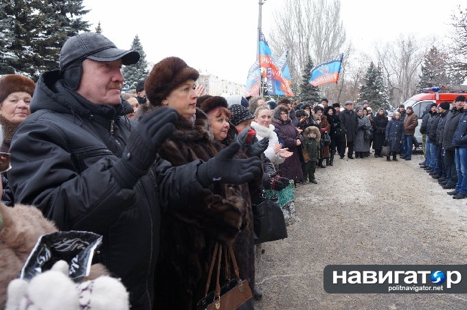 В Макеевке в пику экономической блокаде прошел митинг-ярмарка 