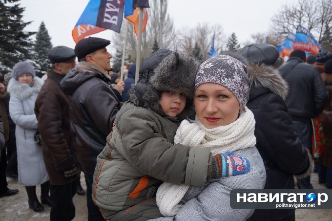 В Макеевке в пику экономической блокаде прошел митинг-ярмарка 