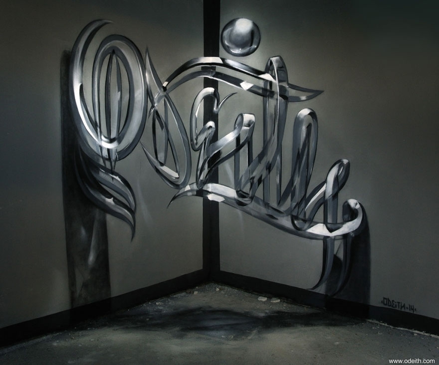 Удивительные 3D-граффити в Португалии