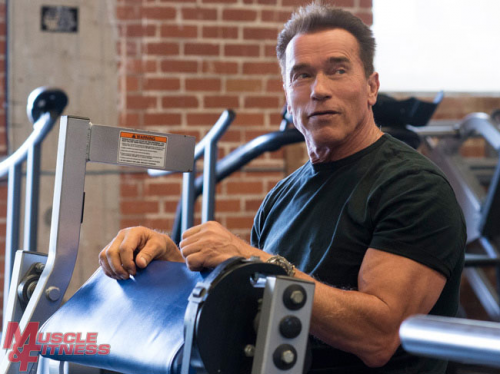 Arnold Schwarzenegger на обложке  Muscle & Fitness