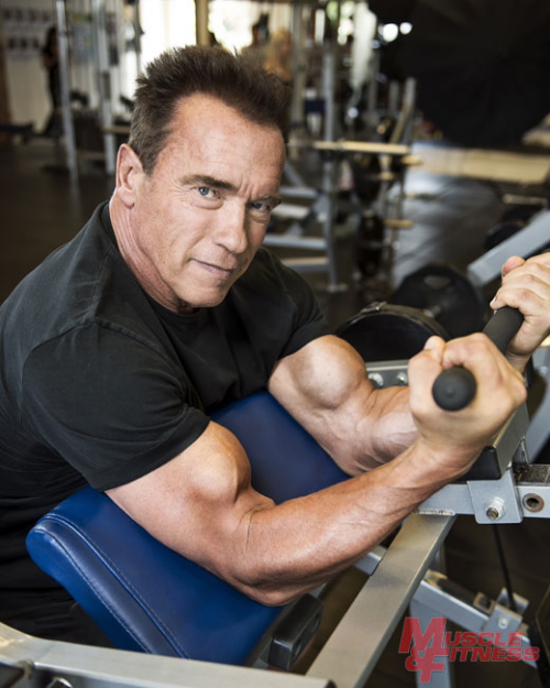 Arnold Schwarzenegger на обложке  Muscle & Fitness