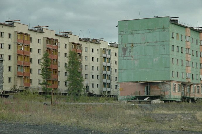 4. Посёлок Кадыкчан в Магаданской области