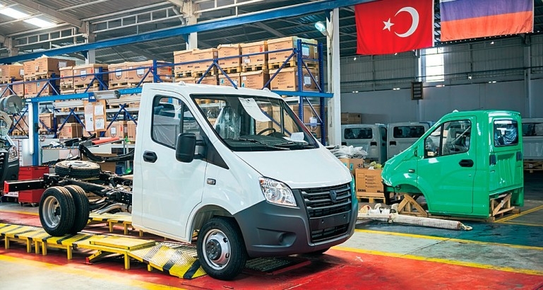 Выпуск грузовичков ГАЗель-Next в Турции