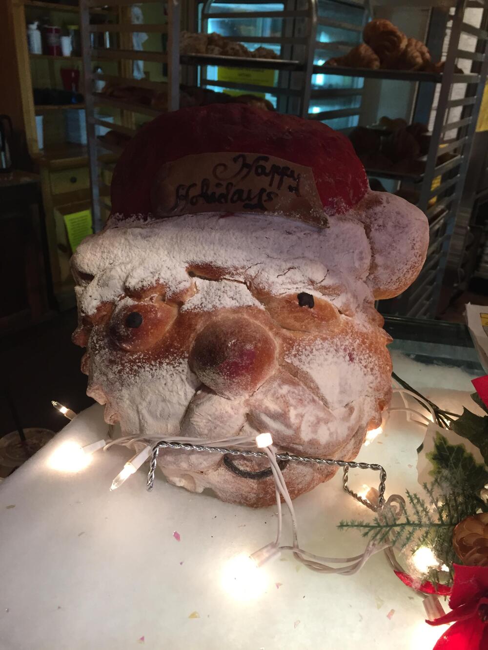 Хлеб "Дед Мороз"